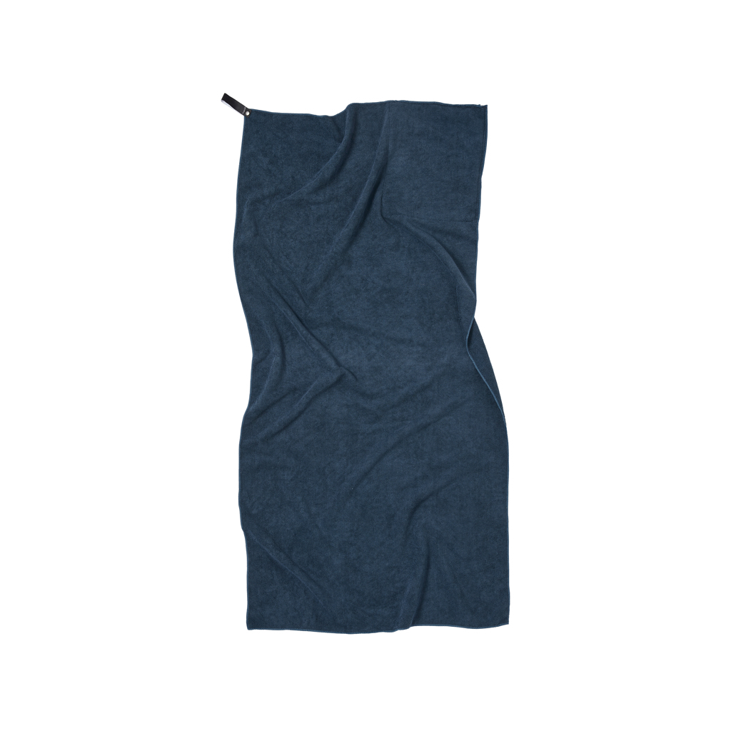 VINGA RPET active dry håndklæde 140x70, blå