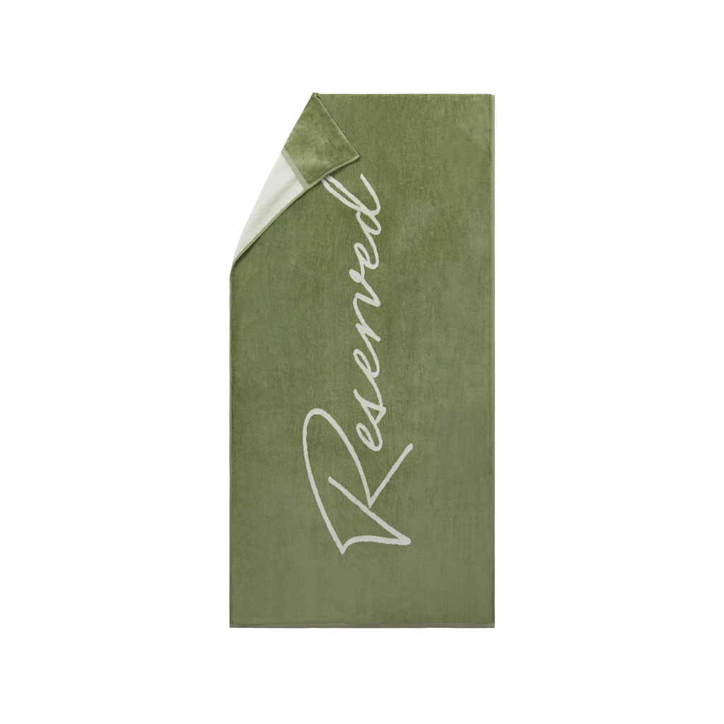 Vinga Loungestol håndklæde, grøn