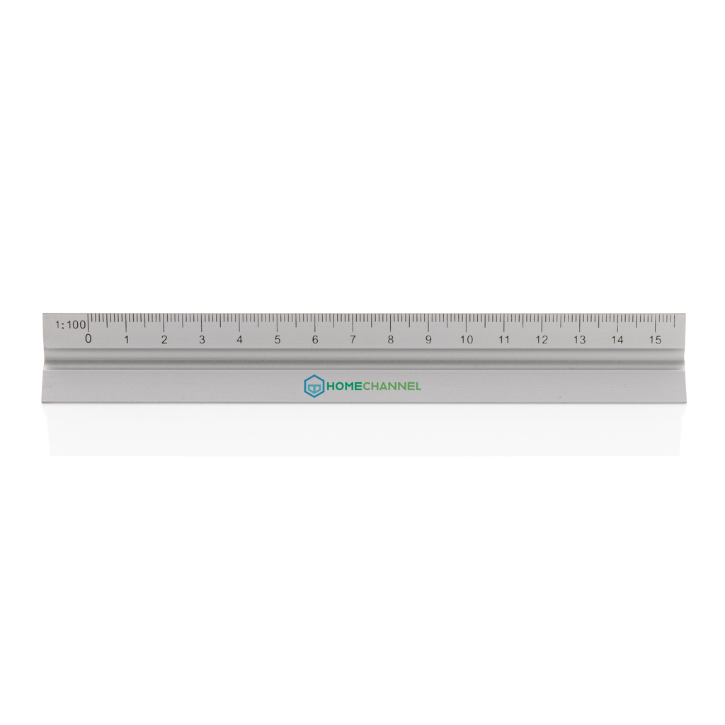 15cm. Aluminum triangular ruler - brendiran