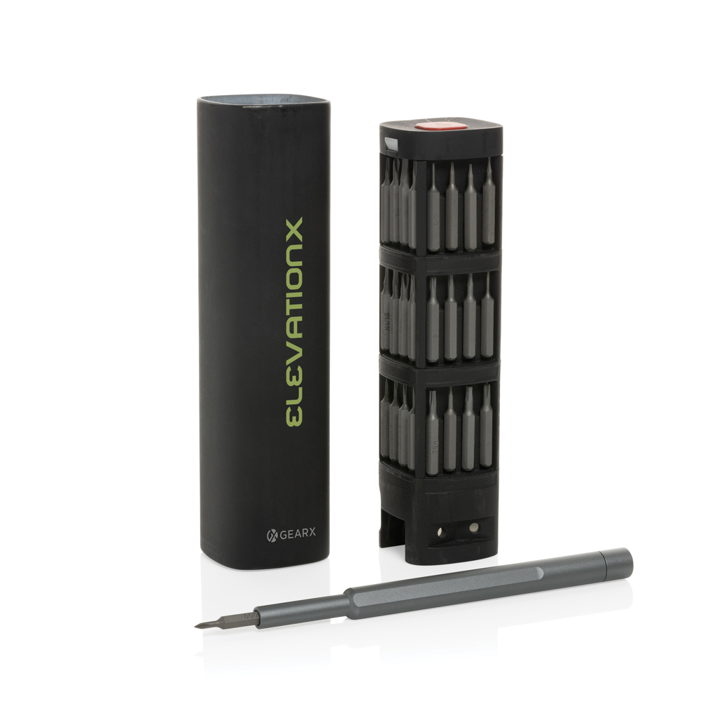 Gear X RCS recycled aluminum precision screwdriver set 56 pc - brendiran