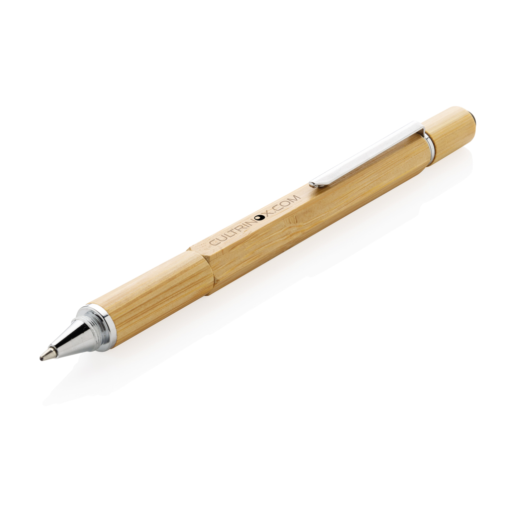 Bamboo 5 in 1 toolpen - brendiran