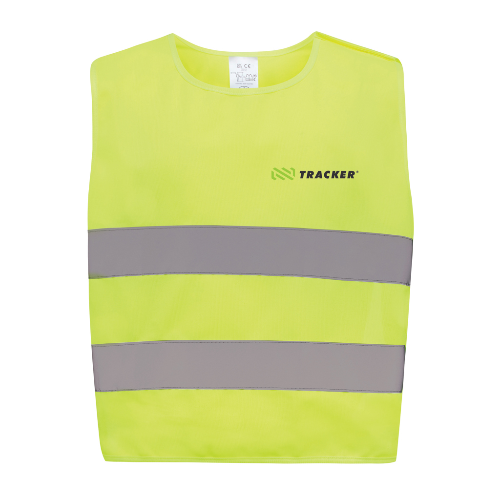 GRS recycled PET high-visibility safety vest 3-6 years - brendiran