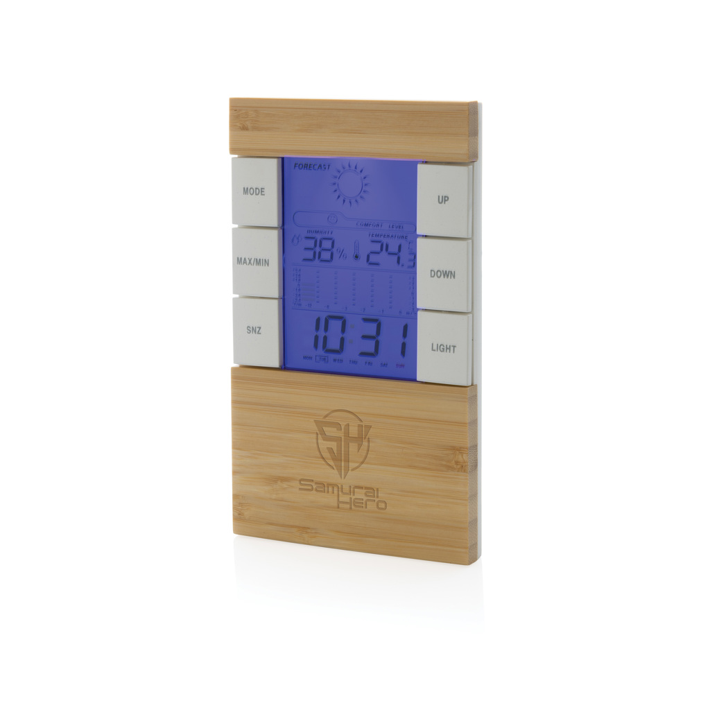 Utah RCS rplastic and bamboo weather station - brendiran