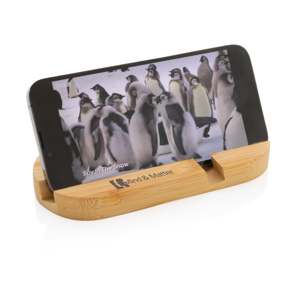 Bamboo tablet and phone holder - brendiran