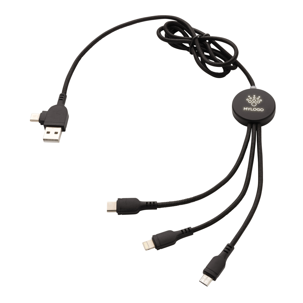 Light up logo 6-in-1 cable - brendiran