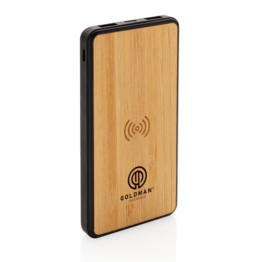 RCS recycled plastic 8000 mAh Wireless Powerbank - brendiran