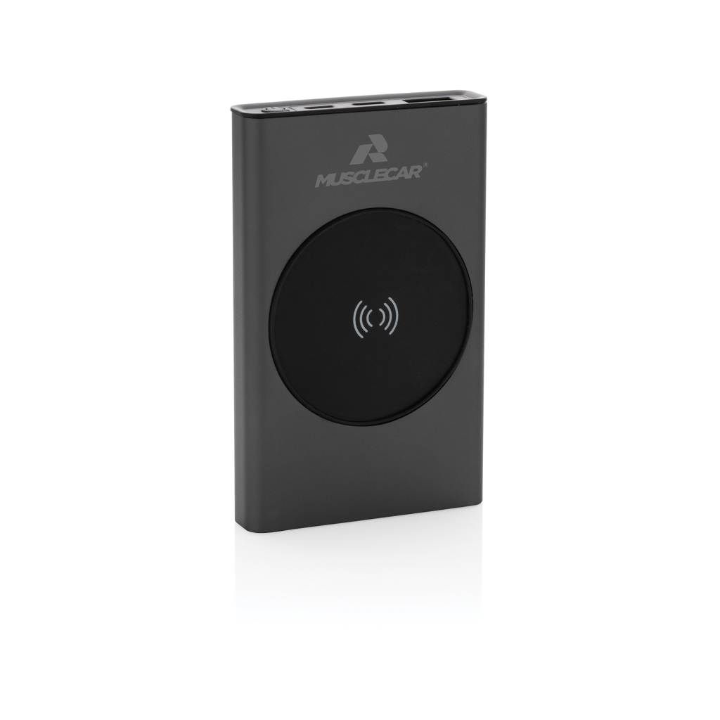 Terra RCS recycled aluminium 5000 mAh powerbank 5W wireless - brendiran