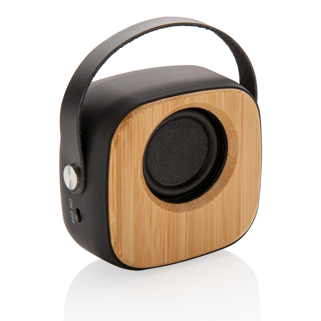 Speaker wireless 3W Fashion in bambù