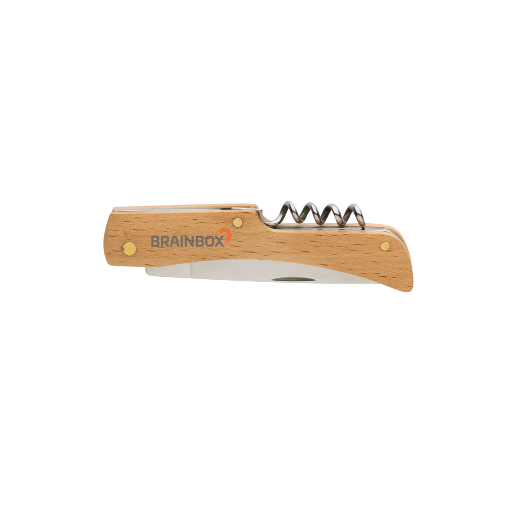 Wooden knife with bottle opener - brendiran
