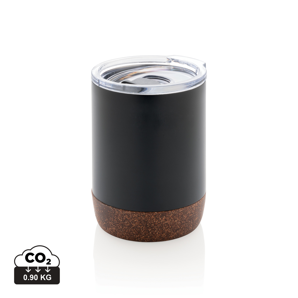 Lille vakuum kaffe krus i RCS Re-stål kork, sort