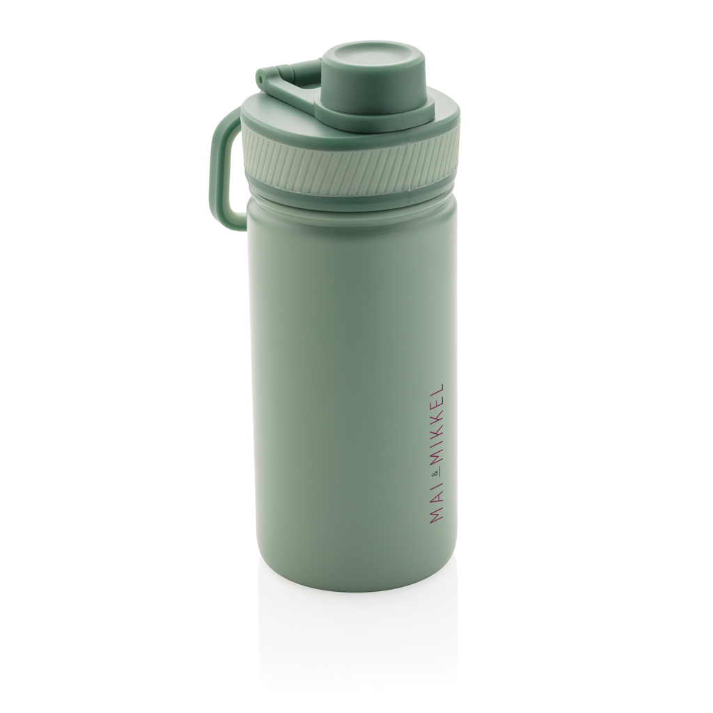 Vacuum stainless steel bottle with sports lid 550ml - brendiran