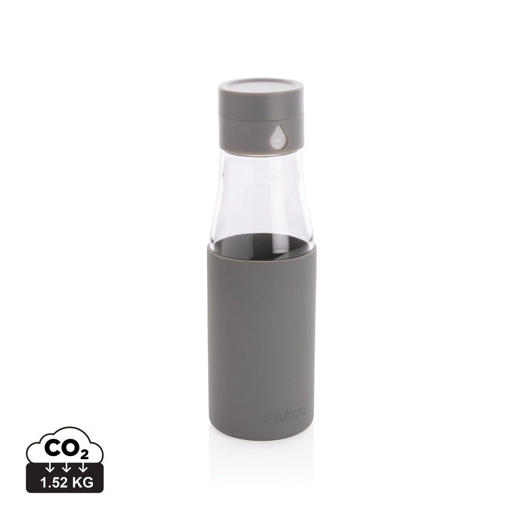 Billede af Ukiyo Glas Hydrerings Flaske med Omslag, grå