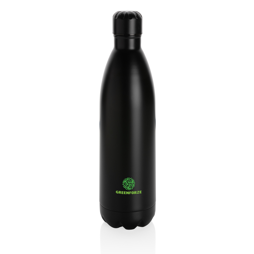 Solid color vacuum stainless steel bottle 1L - brendiran