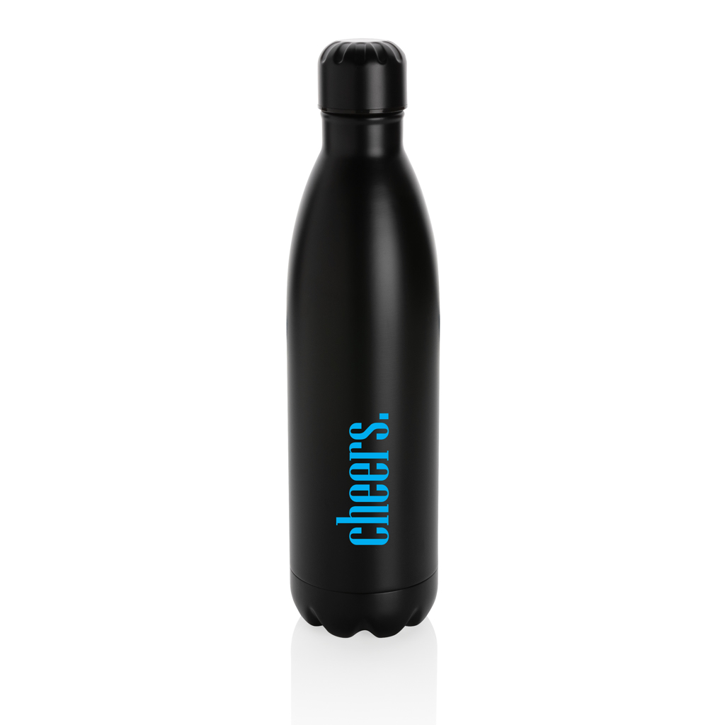 Solid colour vacuum stainless steel bottle 750ml - brendiran