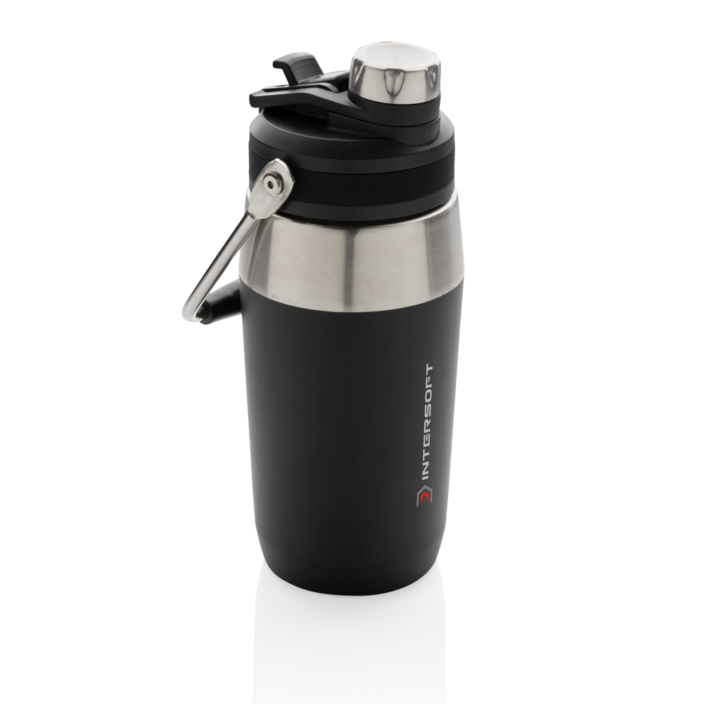 Vacuum stainless steel dual function lid bottle 500ml - brendiran