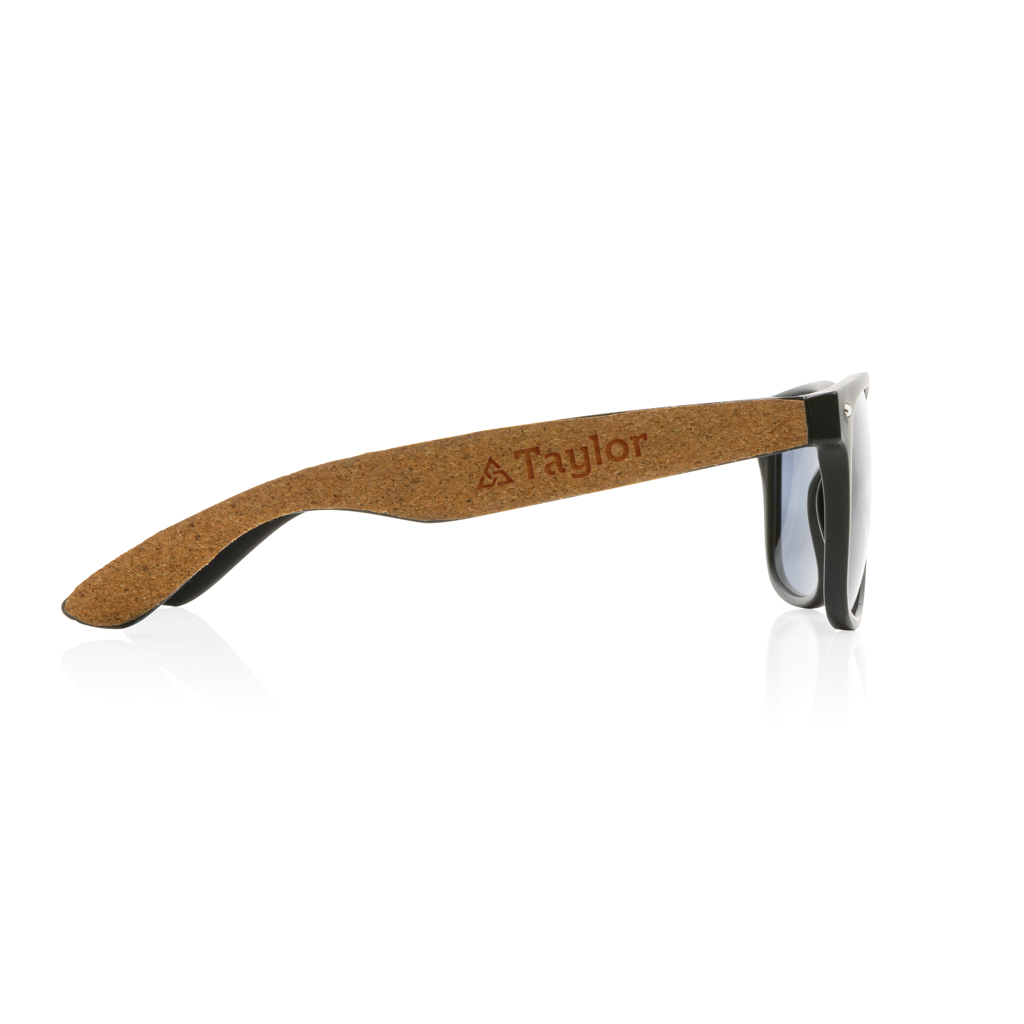 GRS recycled PC plastic sunglasses with cork - brendiran