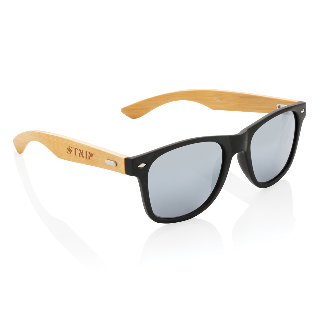 Bamboo and RCS recycled plastic sunglasses - brendiran