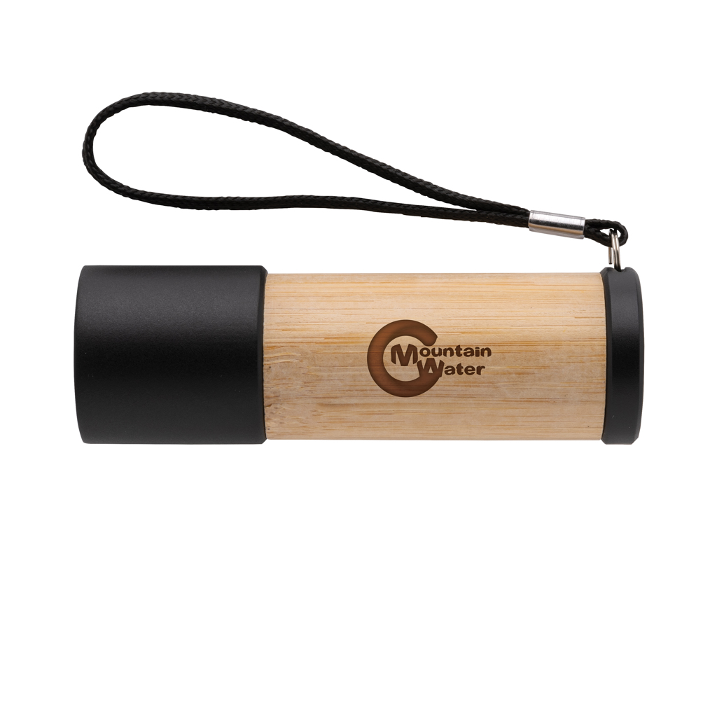 Bamboo and RCS certfied recycled plastic torch - brendiran
