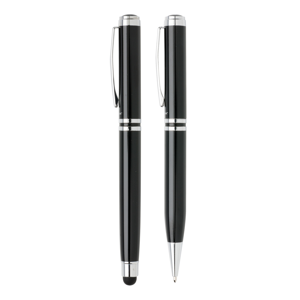 Set stylos publicitaires - Set stylos exécutif Swiss Peak - 2