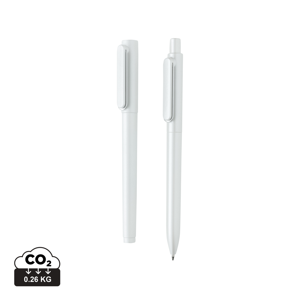 X6 pennesæt, hvid