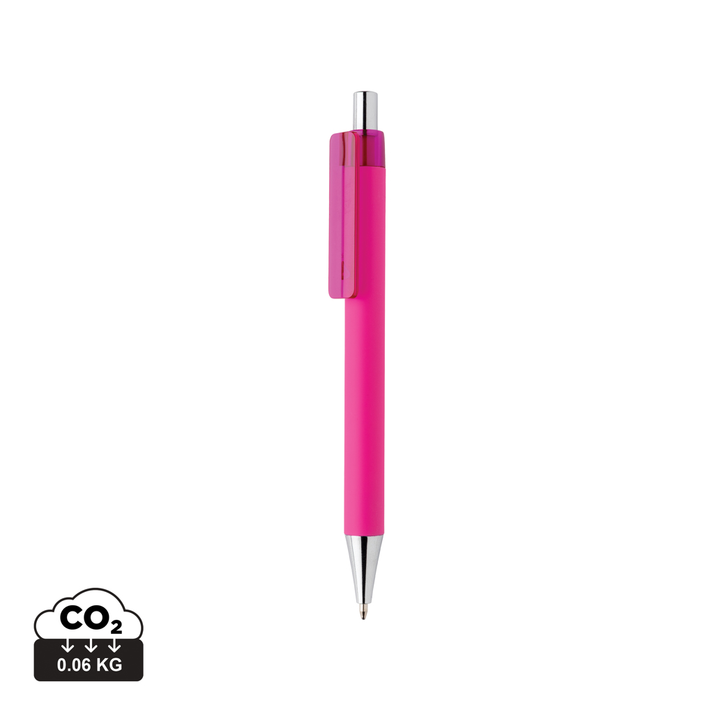 X8 glat touch pen, lyserød