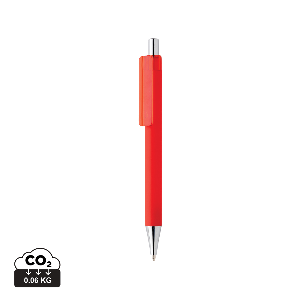 X8 glat touch pen, rød