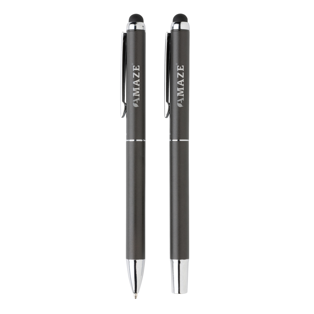 Swiss Peak deluxe pen set in PU pouch - brendiran