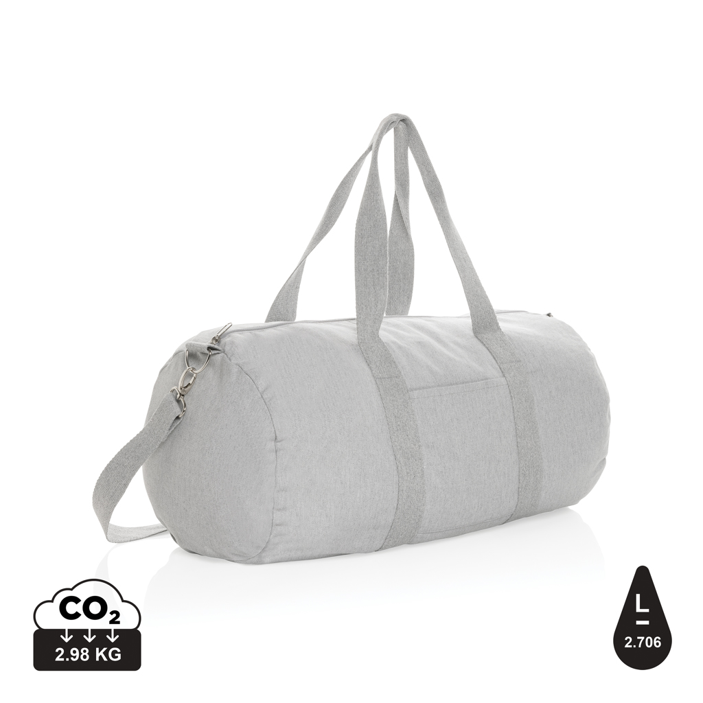 Impact Aware™ 285gsm rcanvas duffel taske, ufarvet, grå