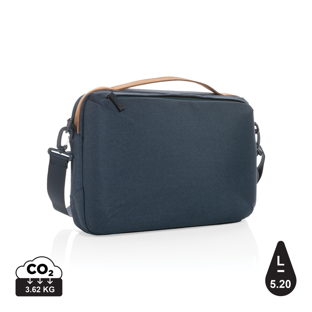 Impact AWARE™ 300D to-tonet deluxe 15,6 "laptop taske, marine blå