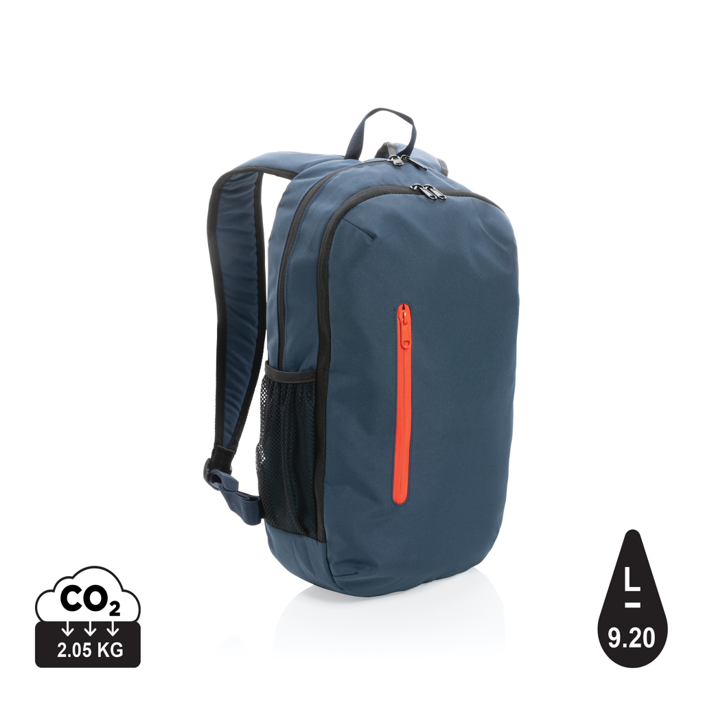 Impact AWARE™ 300D RPET casual rygsæk, marine blå