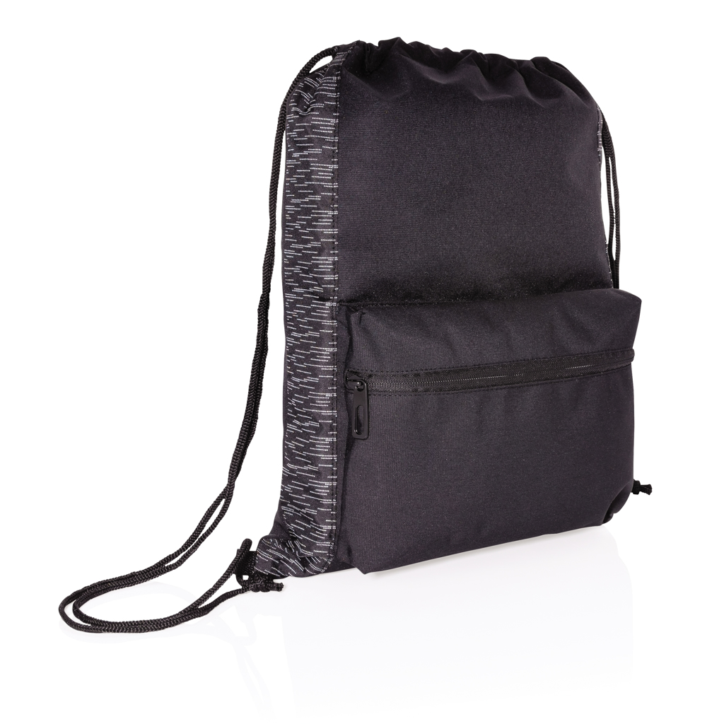 Aware Rpet Reflective Drawstring Backpack