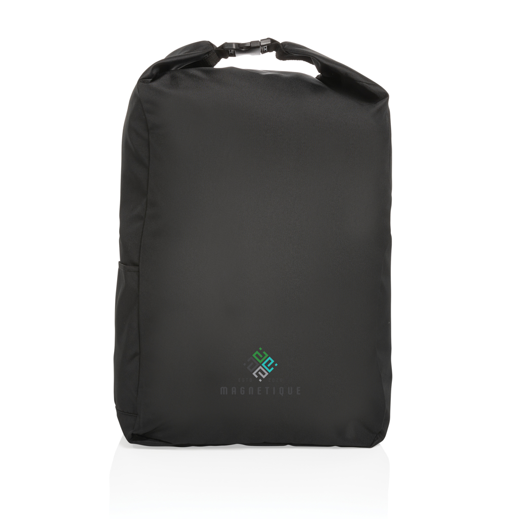 Impact AWARE™ RPET lightweight rolltop backpack - brendiran