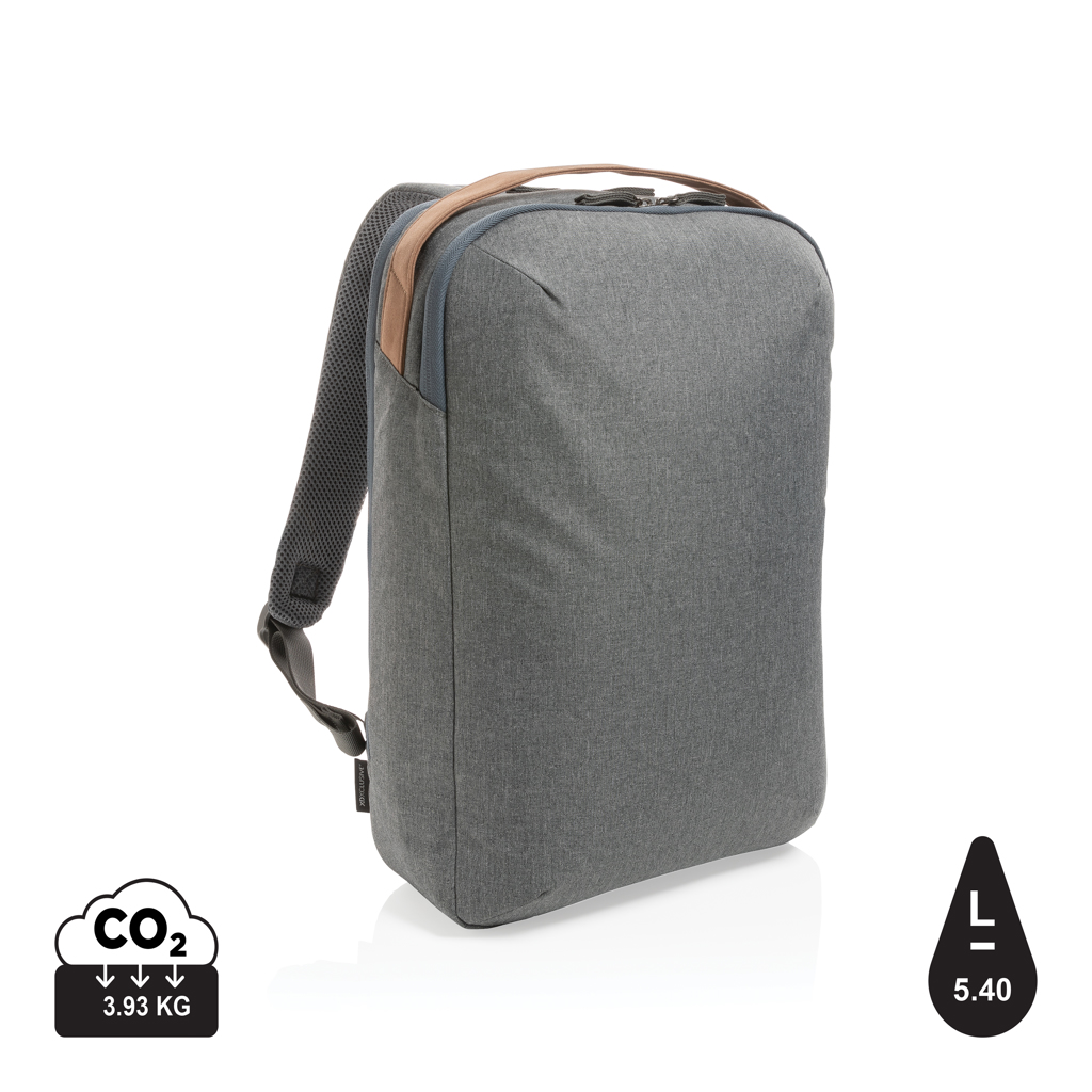 Impact AWARE™ 300D to-tonet deluxe 15,6 "laptop rygsæk, grå