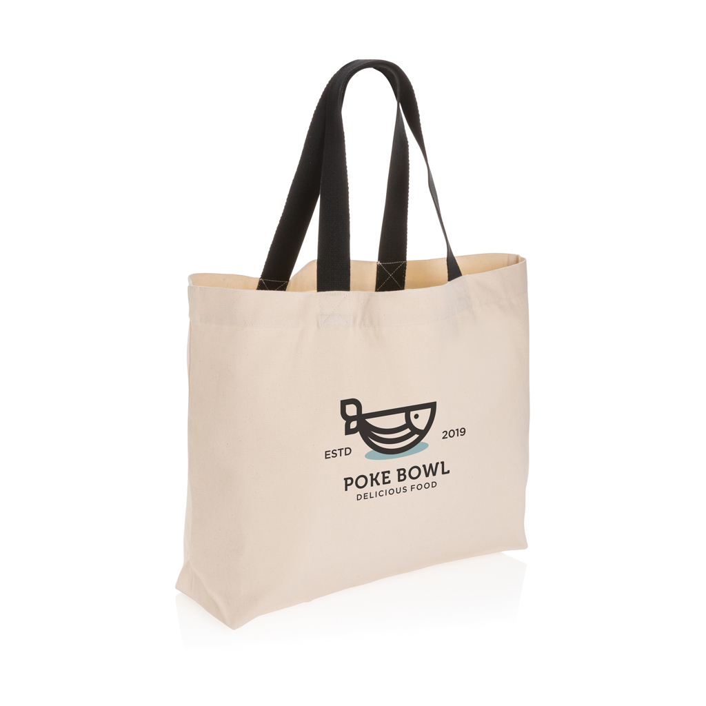 Impact Aware™ 240 gsm rcanvas large tote undyed - brendiran