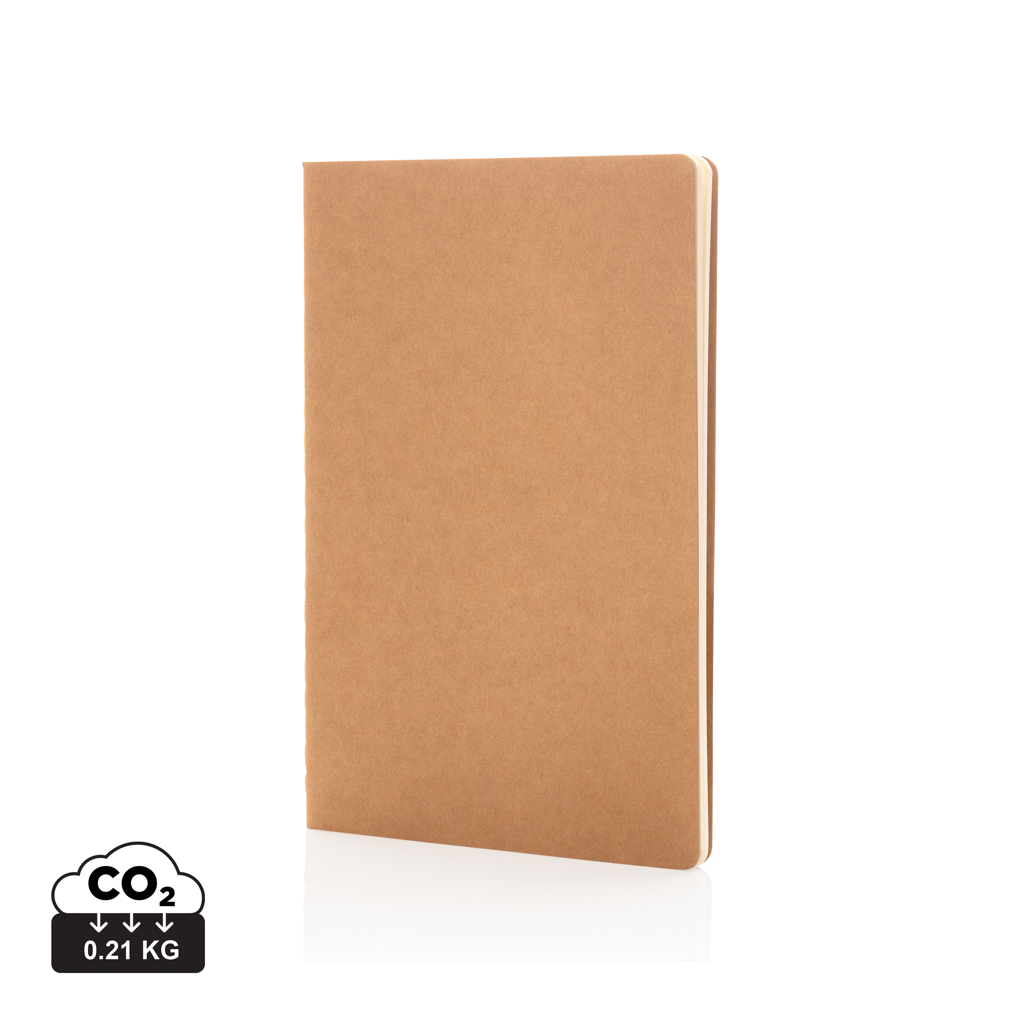 Se A5 Standard Softcover Notesbog, Brun hos Hertels Boresko