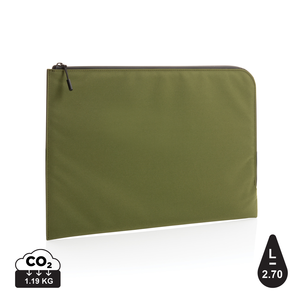 Impact Aware laptop™ 15,6" minimalistisk laptop sleeve, grøn