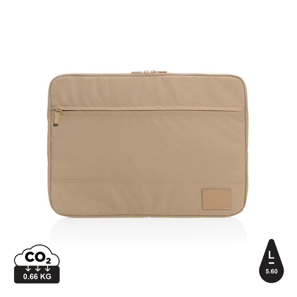 Impact AWARE™ 15.6' laptop sleeve, brun