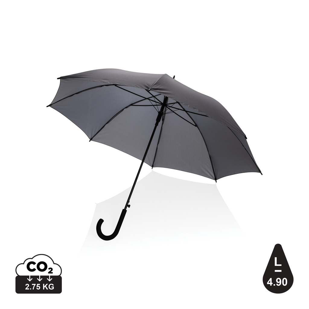 23" Impact AWARE™ RPET 190T standard auto åben paraply, stenkul