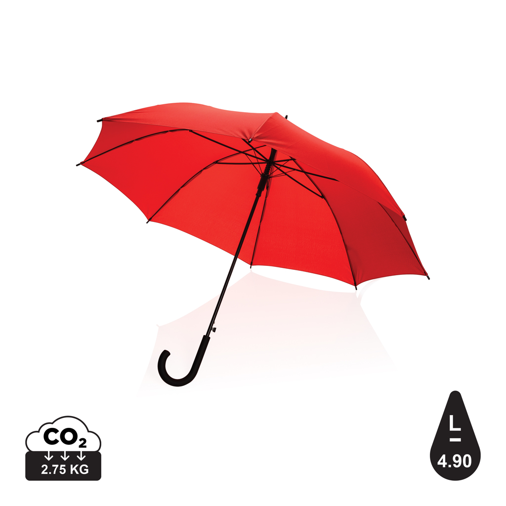 Billede af 23" Impact Aware&trade; Rpet 190t Standard Auto Åben Paraply, rød