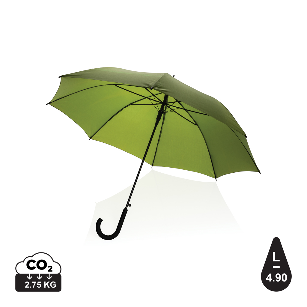 23" Impact AWARE™ RPET 190T standard auto åben paraply, grøn