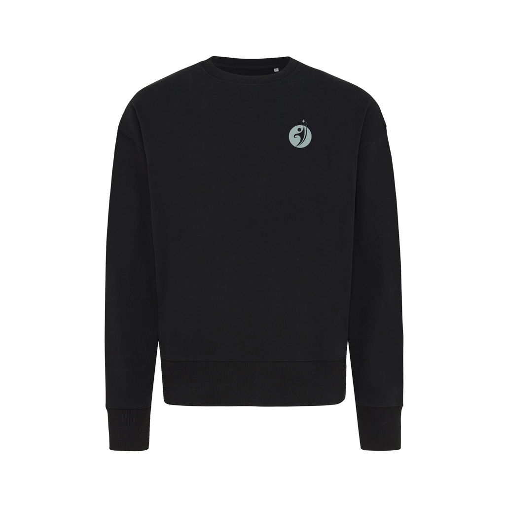 Iqoniq Kruger relaxed recycled cotton crew neck - brendiran