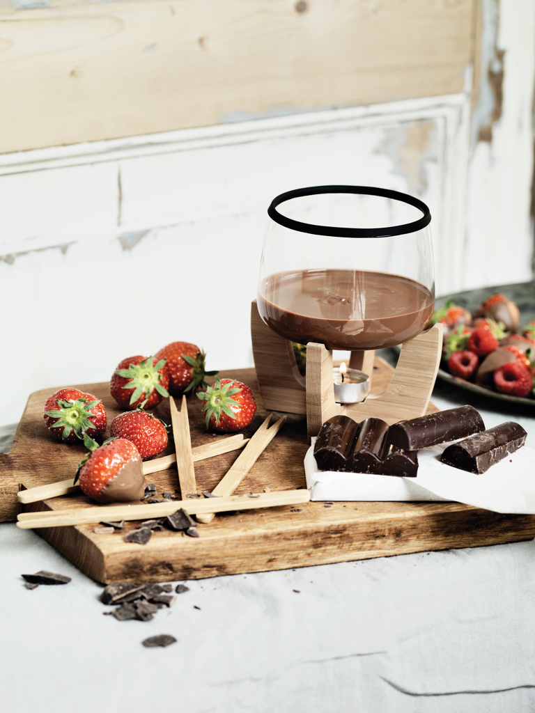 Accessoires cuisine publicitaires - Set à fondue au chocolat Cocoa - 6