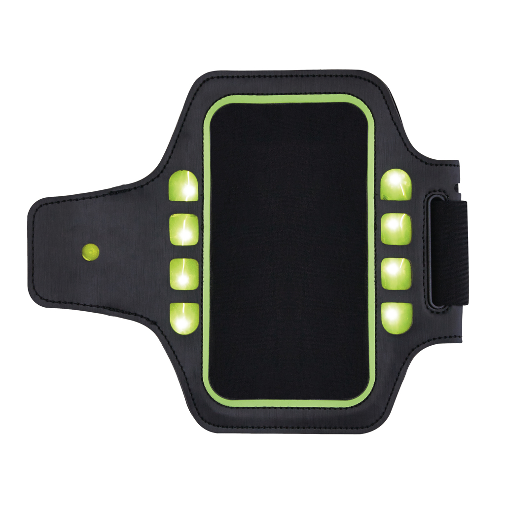 Accessoires pour sport publicitaires - Brassard sport avec LED - 1