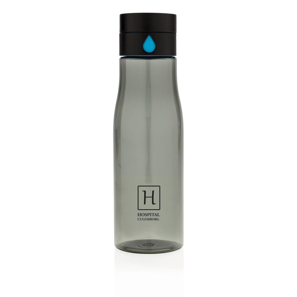 Aqua hydration tracking tritan bottle - brendiran