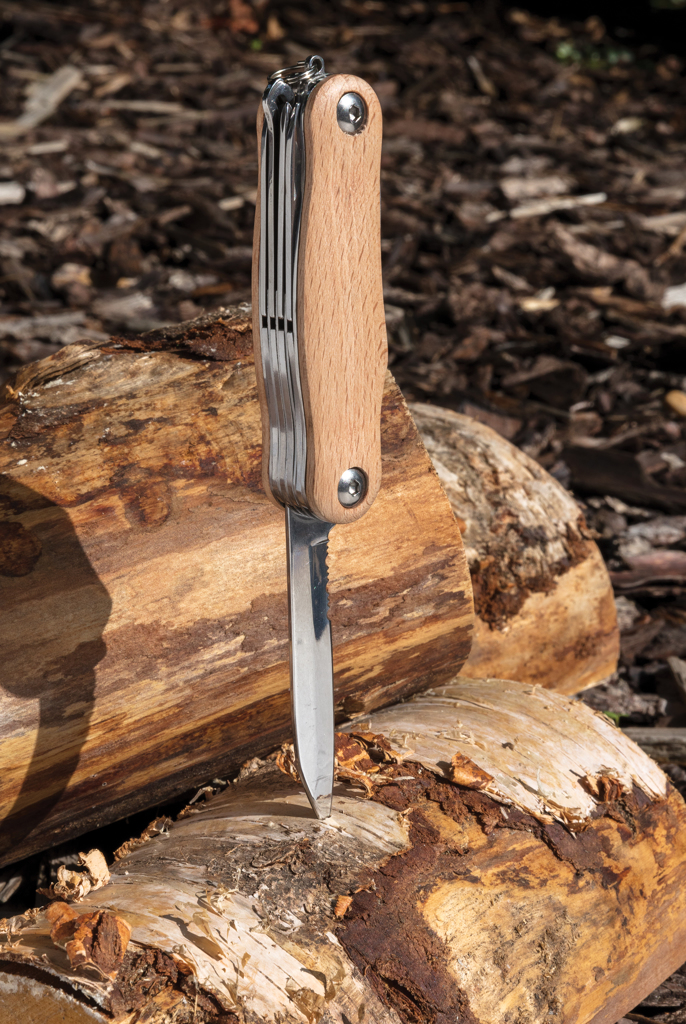 Couteaux de poche publicitaires - Couteau de poche Wood - 8