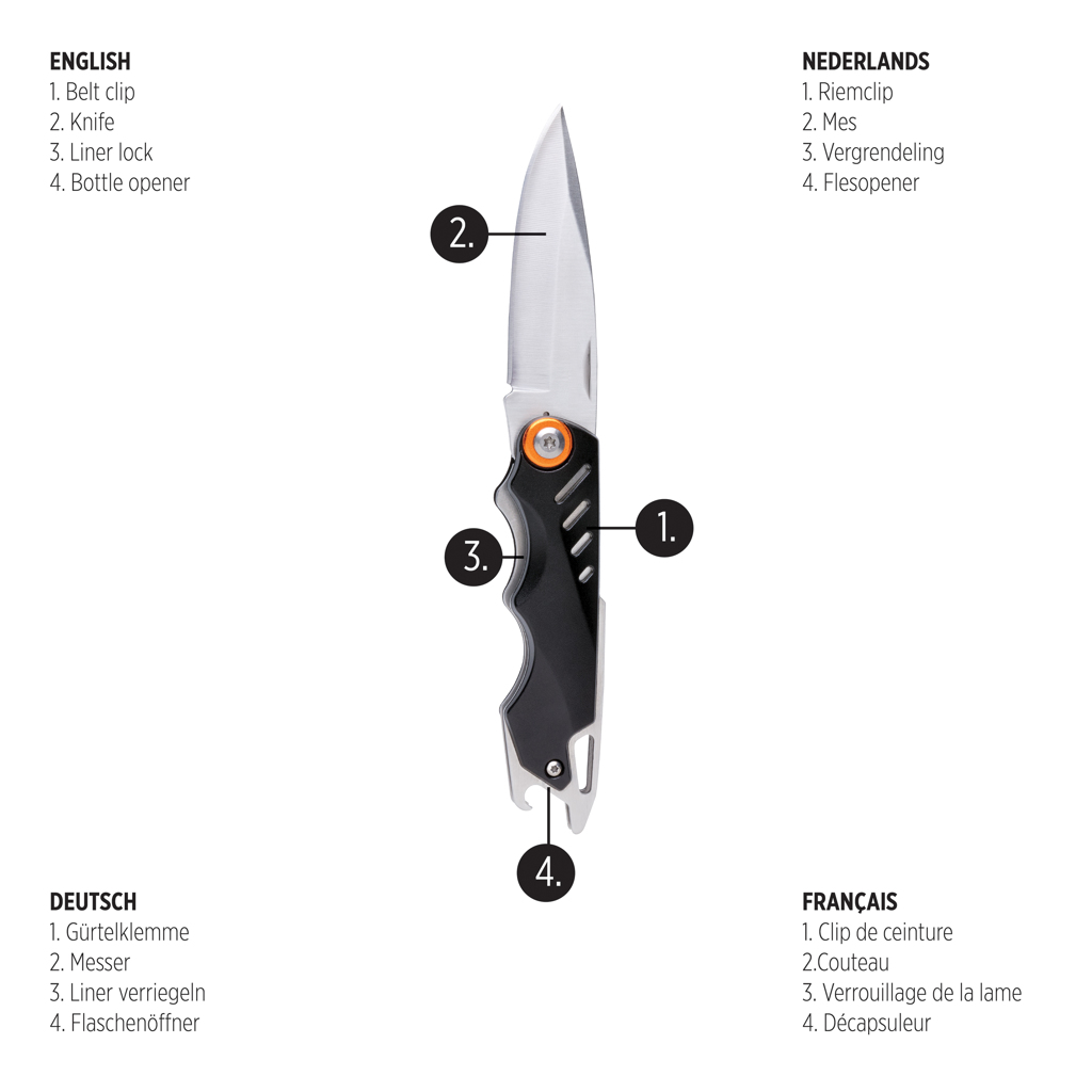 Couteaux de poche publicitaires - Couteau Excalibur - 5