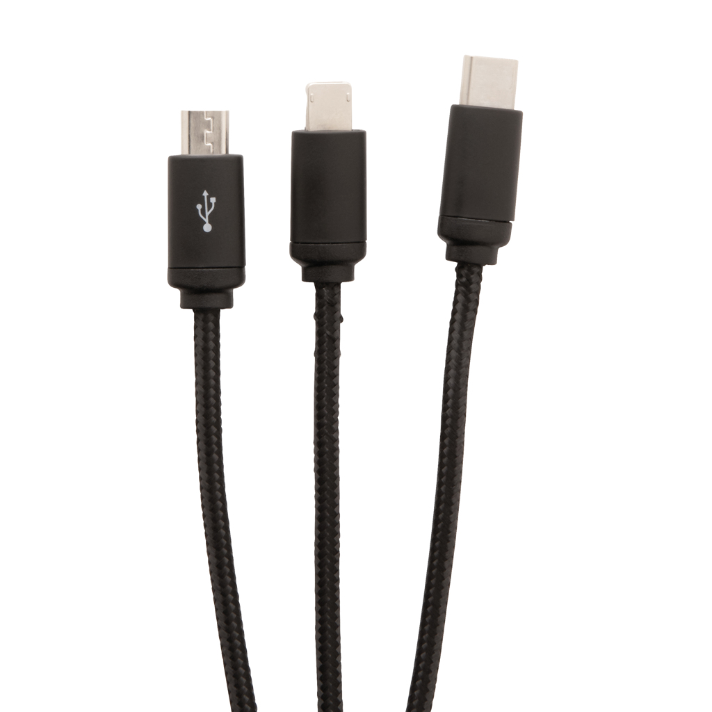 Advertising Connectors & Cables - Câble 3 en 1 lumineux - 2