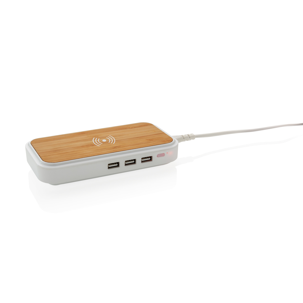 Advertising Wireless chargers - Chargeur à induction 5W en bambou