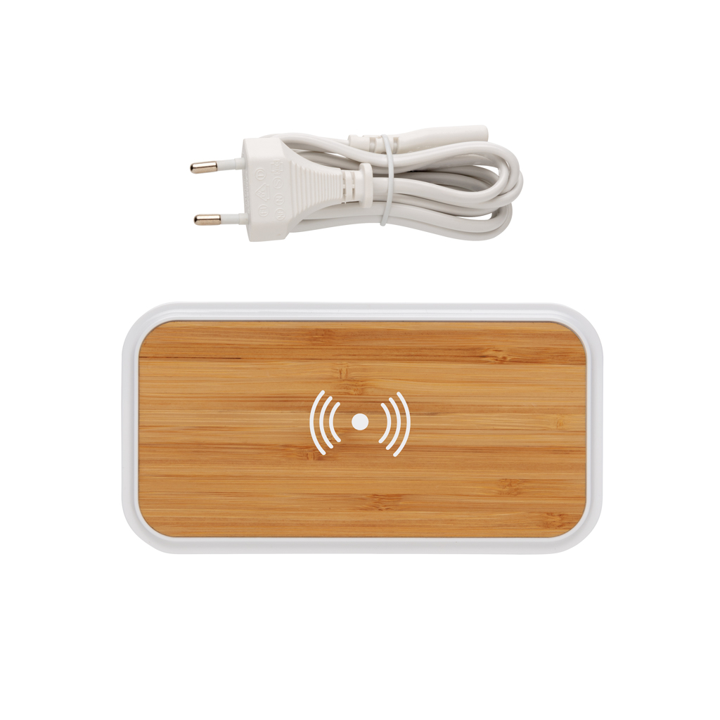 Advertising Wireless chargers - Chargeur à induction 5W en bambou - 3
