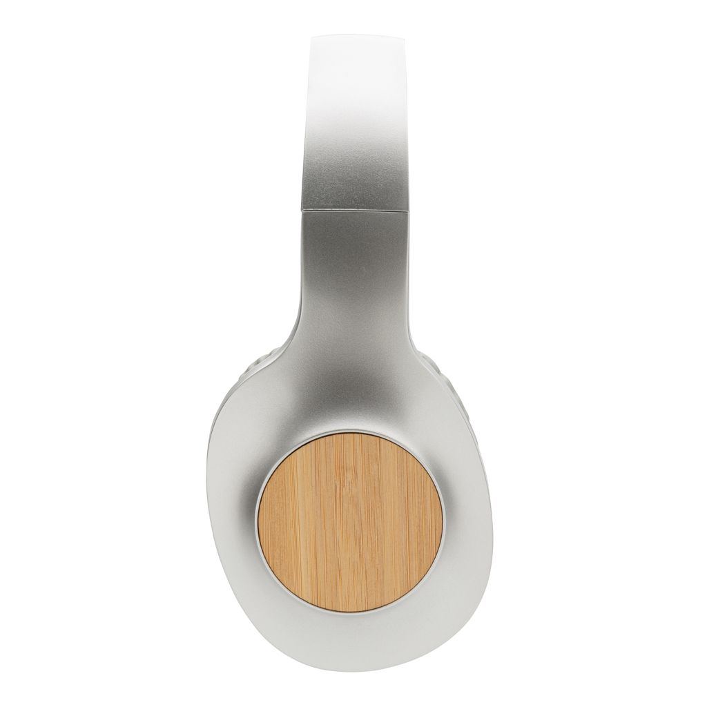 Advertising Headphones - Casque audio en bambou Dakota - 2